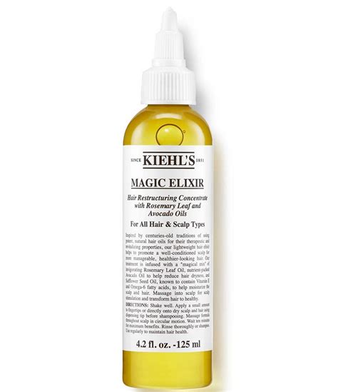 The Best Kiehl's Magic Elixir Hacks for Healthy and Lustrous Hair